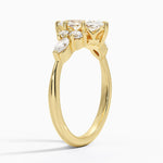 Luxe Nadia Diamond Ring Yellow Gold 18k Marquise Engagement Ring
