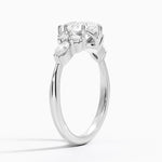 Luxe Nadia Diamond Ring Platinum Pear Engagement Ring