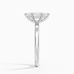 Lumiere 2mm Diamond Ring (1/8 ct. tw.) Platinum Marquise Engagement Ring