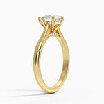 Dawn 2mm Diamond Ring Yellow Gold 18k Pear Engagement Ring