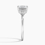 Miroir Diamond Ring Platinum Emerald Engagement Ring