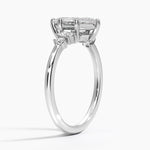 Miroir Diamond Ring Platinum Marquise Engagement Ring