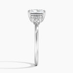 Miroir Diamond Ring Platinum Radiant Engagement Ring