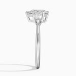 Opera Three Stone Diamond Ring Platinum Pear Engagement Ring