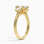 Elodie Perfect Fit Three Stone Diamond Ring (1/2 ct. tw.) Yellow Gold 18k Marquise Engagement Ring