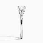 Verbena Diamond Ring Platinum Cushion Engagement Ring