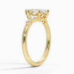 Verbena Diamond Ring Yellow Gold 18k Marquise Engagement Ring