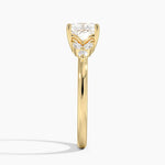 Verbena Diamond Ring Yellow Gold 18k Princess Engagement Ring