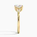 Verbena Diamond Ring Yellow Gold 18k Radiant Engagement Ring
