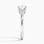 Verbena Diamond Ring Platinum Round Engagement Ring