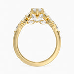 Grand Nadia Diamond Ring Yellow Gold 18k Marquise Engagement Ring