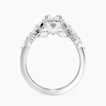 Grand Nadia Diamond Ring Platinum Oval Engagement Ring