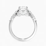 Grand Nadia Diamond Ring Platinum Princess Engagement Ring