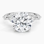 Aimee 1.7mm Diamond Ring Platinum Round Engagement Ring