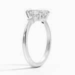 Nadia Diamond Ring Platinum Marquise Engagement Ring