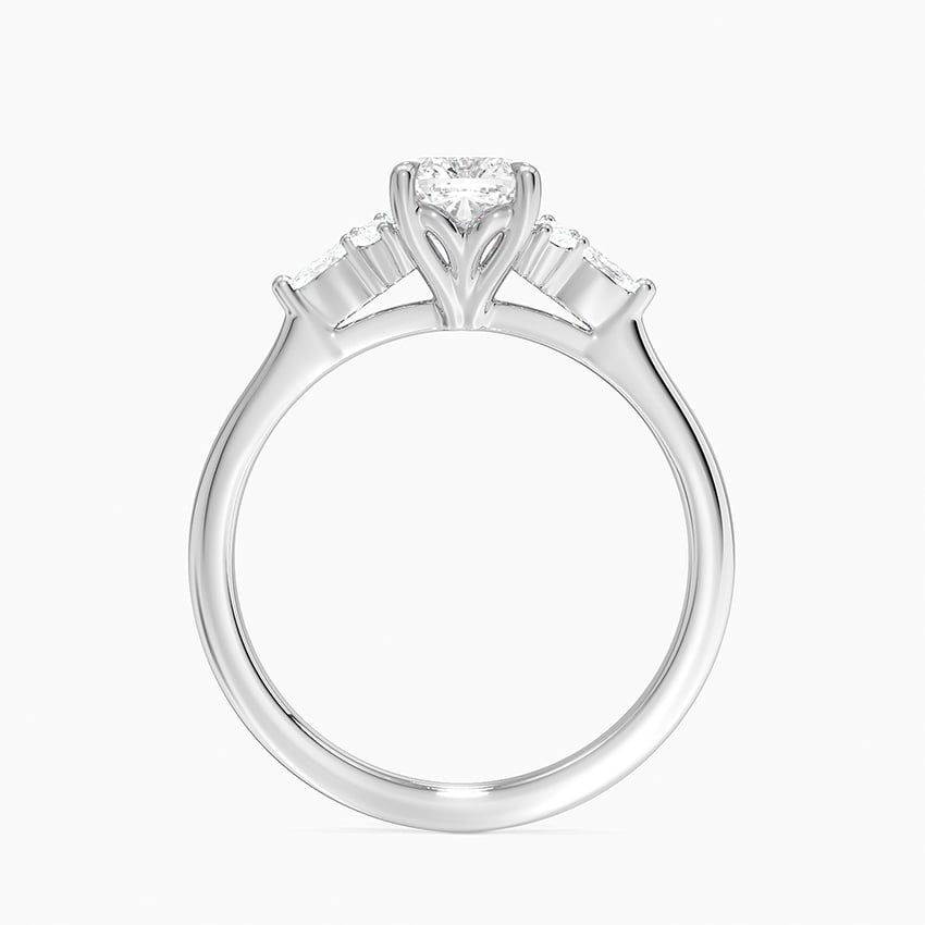 Nadia Perfect Fit Diamond Ring Platinum Cushion Engagement Ring