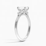 Nadia Perfect Fit Diamond Ring Platinum Emerald Engagement Ring