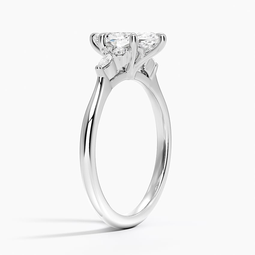 Nadia Perfect Fit Diamond Ring Platinum Marquise Engagement Ring