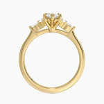 Nadia Perfect Fit Diamond Ring Yellow Gold 18k Marquise Engagement Ring
