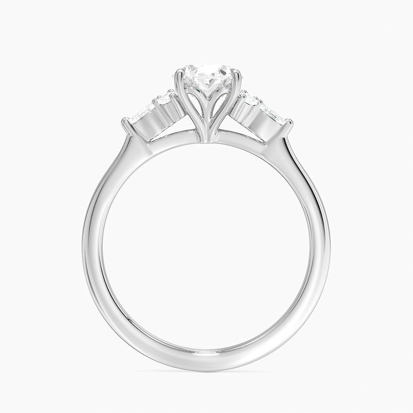 Nadia Perfect Fit Diamond Ring Platinum Oval Engagement Ring