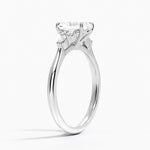 Nadia Perfect Fit Diamond Ring Platinum Radiant Engagement Ring