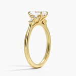 Nadia Perfect Fit Diamond Ring Yellow Gold 18k Radiant Engagement Ring