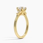 Nadia Perfect Fit Diamond Ring Yellow Gold 18k Round Engagement Ring