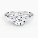 Nadia Perfect Fit Diamond Ring Platinum Round Engagement Ring