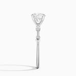 Aimee 1.4mm Diamond Ring Platinum Round Engagement Ring