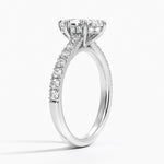 Grand Lissome Diamond Ring Platinum Marquise Engagement Ring