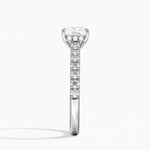 Grand Lissome Diamond Ring Platinum Princess Engagement Ring