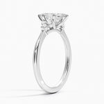 Melody Diamond Ring Platinum Marquise Engagement Ring