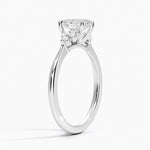 Melody Diamond Ring Platinum Oval Engagement Ring