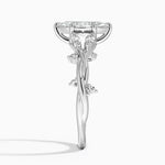 Azalea Twist Diamond Ring Platinum Marquise Engagement Ring