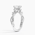 Secret Garden Diamond Ring (1/2 ct. tw.) Platinum Oval Engagement Ring