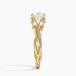 Secret Garden Diamond Ring (1/2 ct. tw.) Yellow Gold 18k Princess Engagement Ring