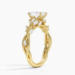 Secret Garden Diamond Ring (1/2 ct. tw.) Yellow Gold 18k Radiant Engagement Ring