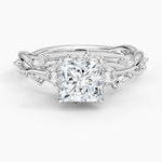 Secret Garden Diamond Ring (1/2 ct. tw.) Platinum Princess Engagement Ring