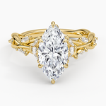 Secret Garden Diamond Ring (1/2 ct. tw.) Yellow Gold 18k Marquise Engagement Ring
