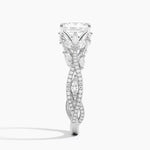 Luxe Secret Garden Diamond Ring (3/4 ct. tw.) Platinum Emerald Engagement Ring