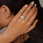 Secret Garden Three Stone Diamond Ring (3/4 ct. tw.) Engagement Ring Setting