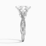 Secret Garden Three Stone Diamond Ring (3/4 ct. tw.) Platinum Marquise Engagement Ring