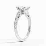 Secret Garden Adorned Gallery Diamond Ring (1/2 ct. tw.) Platinum Marquise Engagement Ring