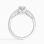 Secret Garden Adorned Gallery Diamond Ring (1/2 ct. tw.) Platinum Marquise Engagement Ring