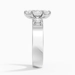 Peyton Three Stone Diamond Ring (1/2 ct. tw.) Platinum Marquise Engagement Ring