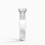 Peyton Three Stone Diamond Ring (1/2 ct. tw.) Platinum Princess Engagement Ring