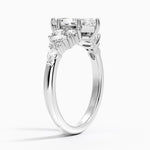 Jacqueline Diamond Ring Platinum Marquise Engagement Ring