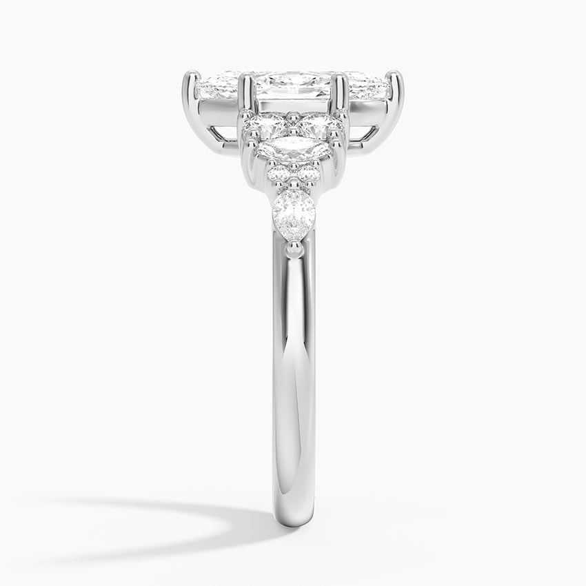 Jacqueline Diamond Ring Platinum Marquise Engagement Ring