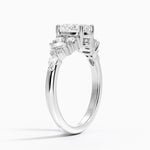Jacqueline Diamond Ring Platinum Oval Engagement Ring