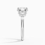Jacqueline Diamond Ring Platinum Oval Engagement Ring